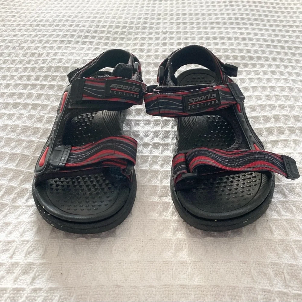 Sporty Kids Sandals - Black and Red size 31